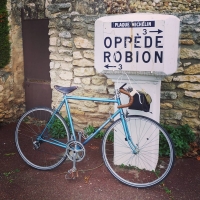 Vélo vintage Oppède Robion